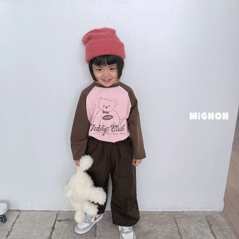 Mignon - Korean Children Fashion - #kidsshorts - Yahoo Check Pants - 11