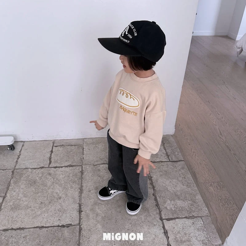 Mignon - Korean Children Fashion - #kidsstore - Bagette Sweatshirts - 6