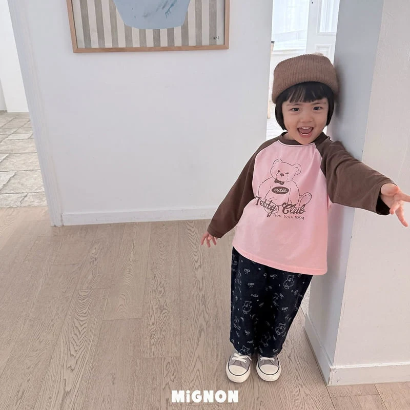 Mignon - Korean Children Fashion - #kidsshorts - Bear Denim Pants - 4