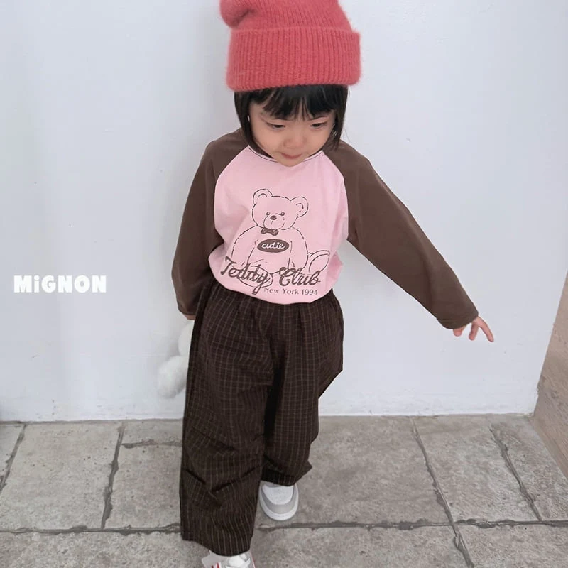 Mignon - Korean Children Fashion - #kidsstore - Yahoo Check Pants - 12