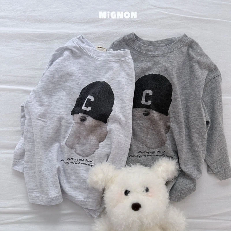 Mignon - Korean Children Fashion - #kidzfashiontrend - Bennie Dog Tee