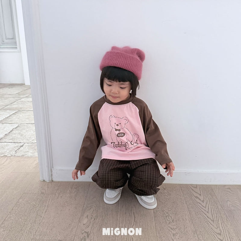 Mignon - Korean Children Fashion - #littlefashionista - Teddy Colored Tee - 8