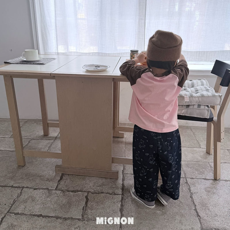Mignon - Korean Children Fashion - #littlefashionista - Bear Denim Pants - 7