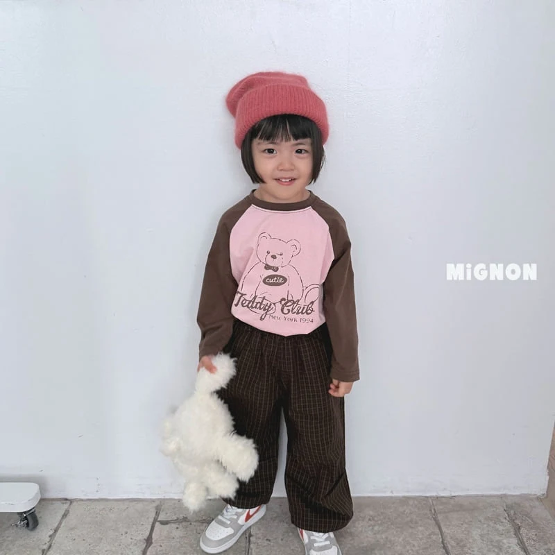 Mignon - Korean Children Fashion - #magicofchildhood - Teddy Colored Tee - 9