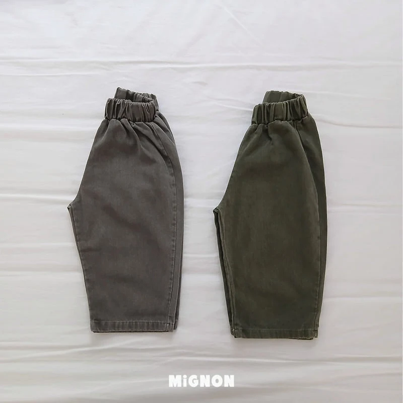 Mignon - Korean Children Fashion - #magicofchildhood - Pigment Volume Pants