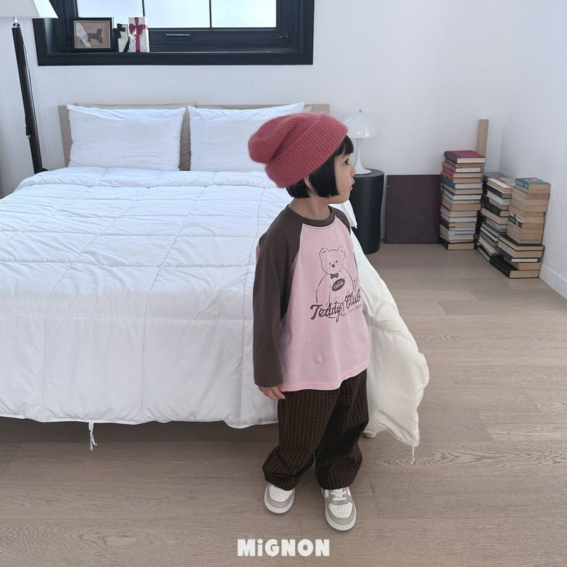 Mignon - Korean Children Fashion - #minifashionista - Teddy Colored Tee - 10