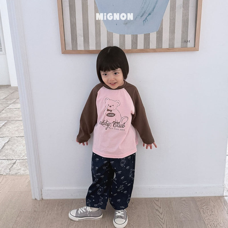Mignon - Korean Children Fashion - #minifashionista - Bear Denim Pants - 9