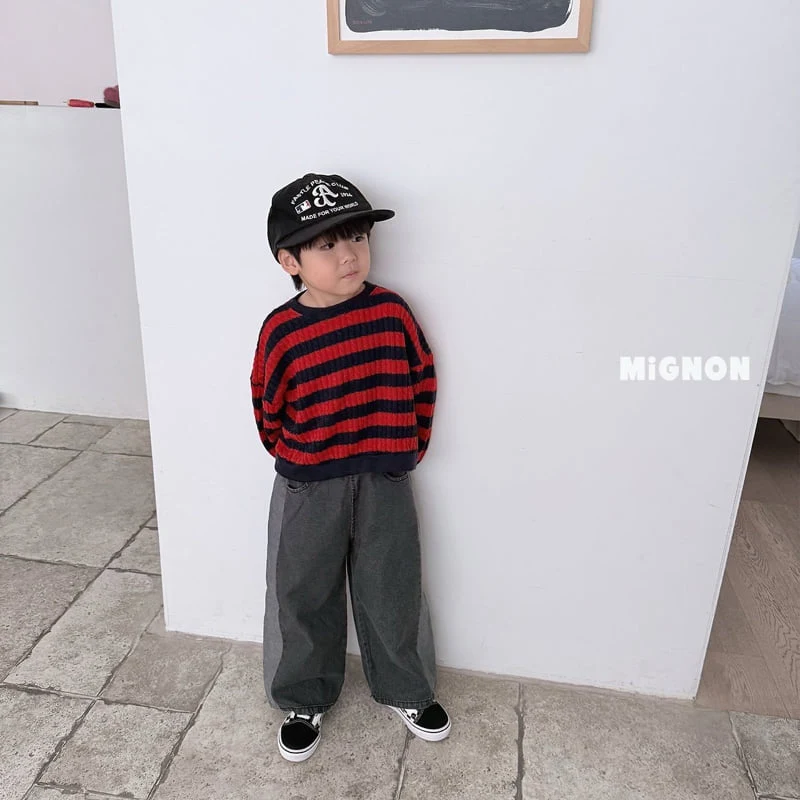 Mignon - Korean Children Fashion - #minifashionista - Twist Knit Sweatshirts - 8