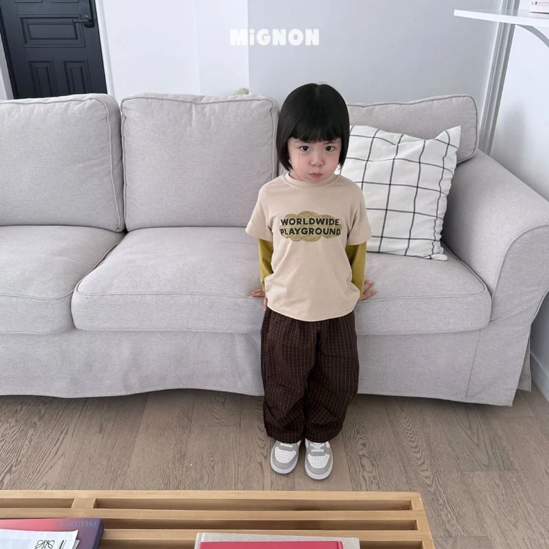 Mignon - Korean Children Fashion - #magicofchildhood - Lay Layered Tee - 4