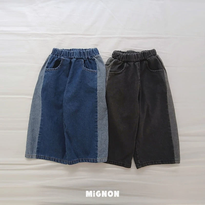 Mignon - Korean Children Fashion - #prettylittlegirls - Point Denim Pants