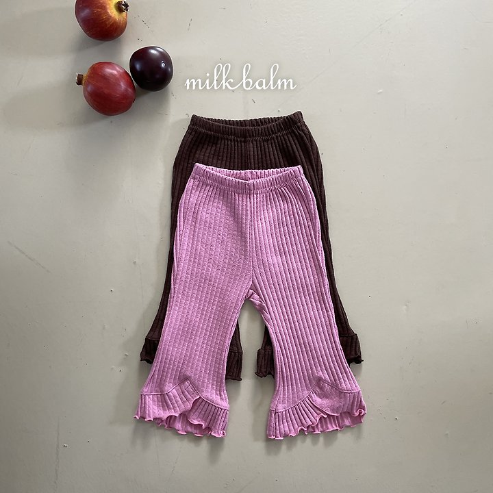 Milk Balm - Korean Children Fashion - #Kfashion4kids - Momo Scallop Pants