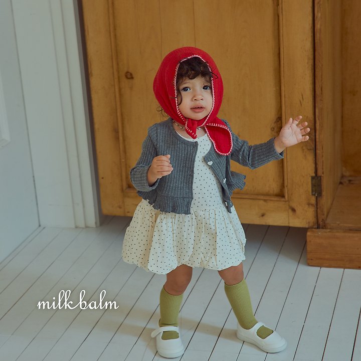 Milk Balm - Korean Children Fashion - #childofig - Pumpkin One-piece - 5