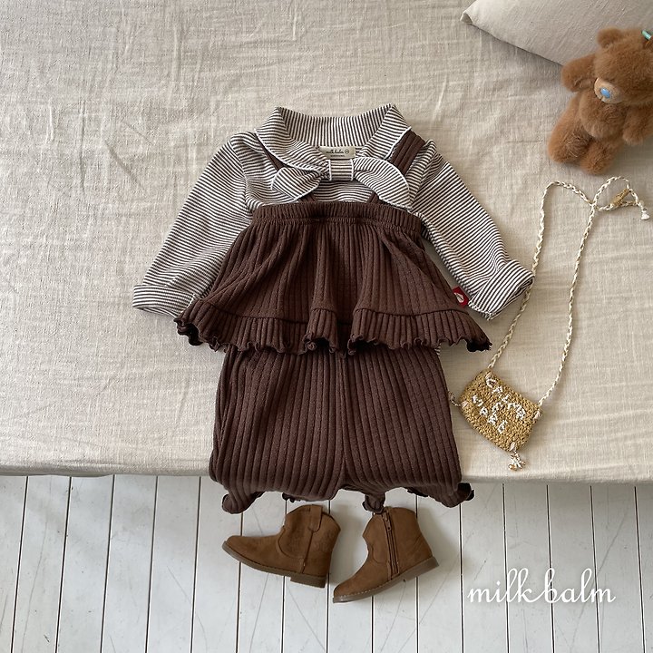 Milk Balm - Korean Children Fashion - #childofig - Momo Bustier - 3