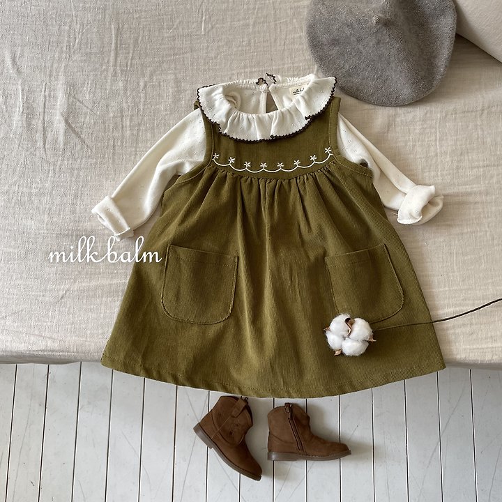 Milk Balm - Korean Children Fashion - #childofig - Baily One-piece - 8