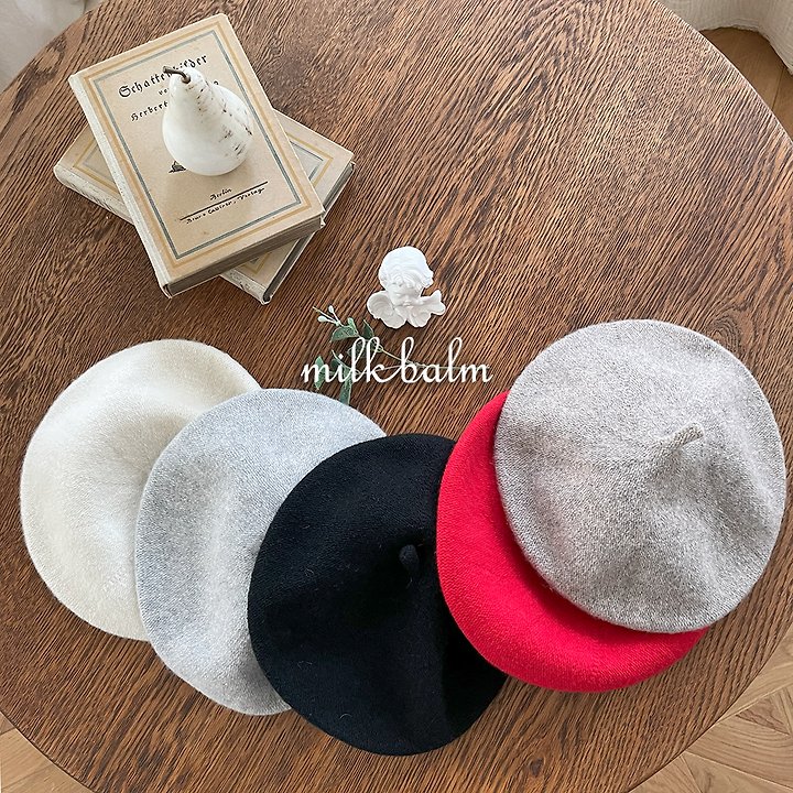 Milk Balm - Korean Children Fashion - #childrensboutique - Wool Beret - 2
