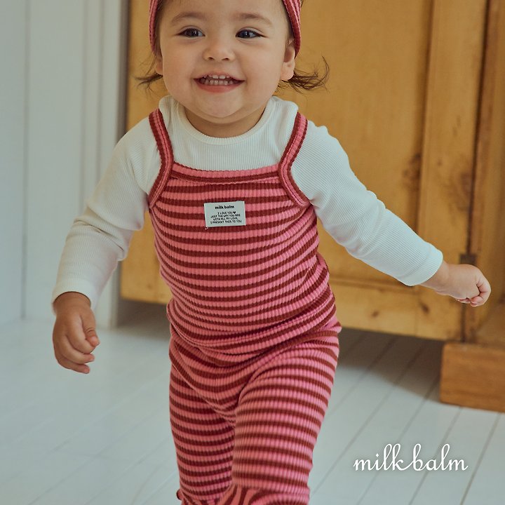 Milk Balm - Korean Children Fashion - #childrensboutique - Lollypop Frill Sleeveless - 11