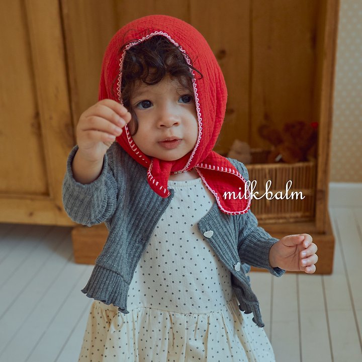 Milk Balm - Korean Children Fashion - #designkidswear - Pumpkin One-piece - 7
