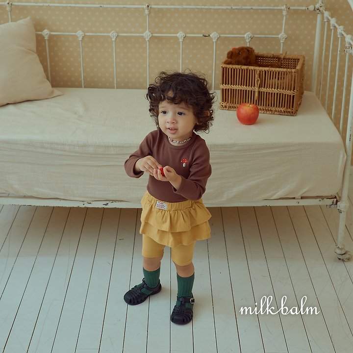 Milk Balm - Korean Children Fashion - #designkidswear - Cute Cancan Leggings - 12
