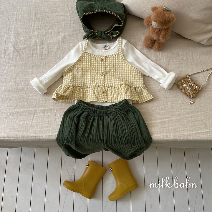 Milk Balm - Korean Children Fashion - #discoveringself - Bongbong Jogger Pants - 10