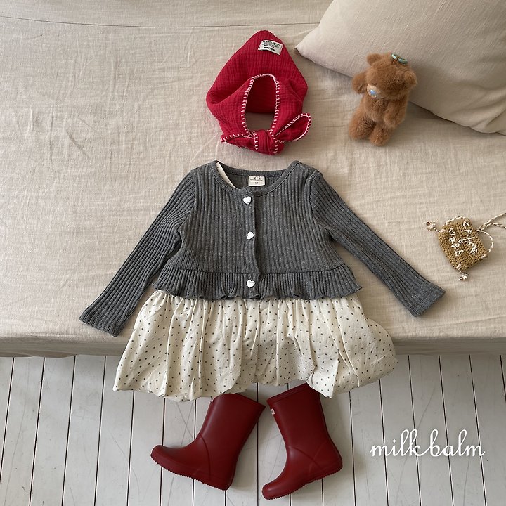 Milk Balm - Korean Children Fashion - #discoveringself - Pumpkin One-piece - 8