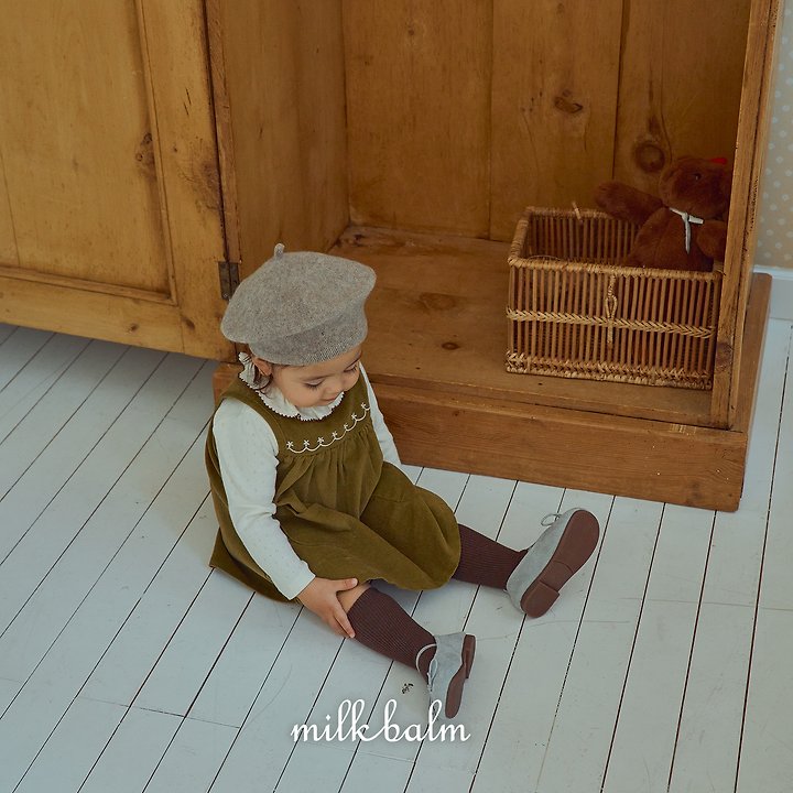 Milk Balm - Korean Children Fashion - #designkidswear - Wool Beret - 4