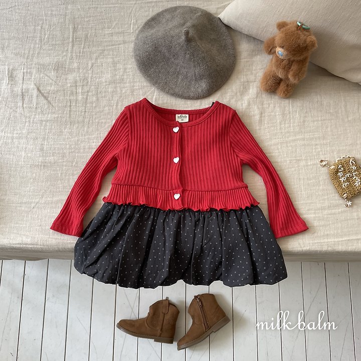 Milk Balm - Korean Children Fashion - #kidsshorts - Pumpkin One-piece - 10