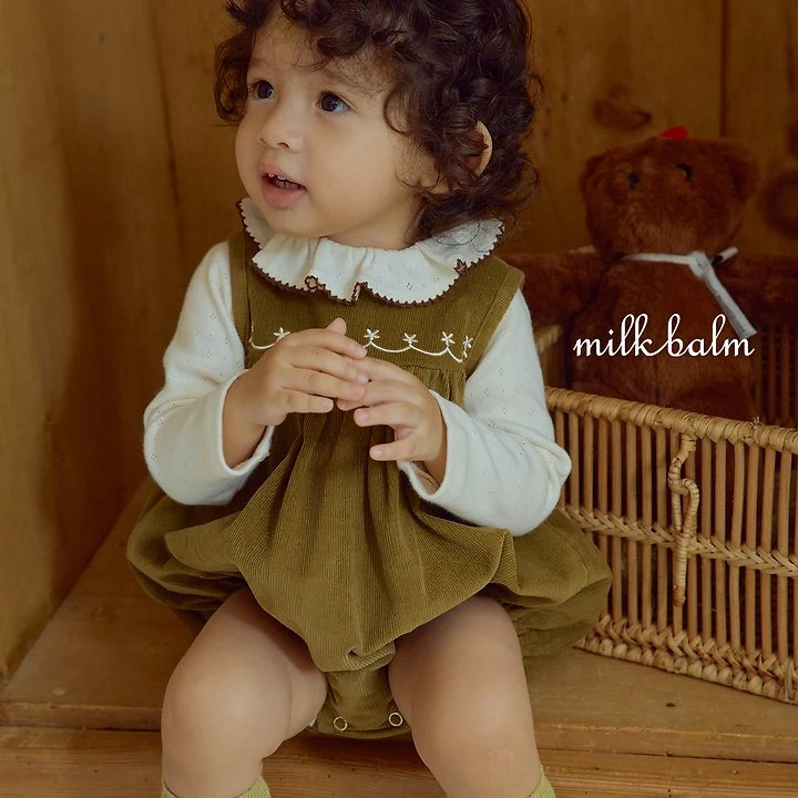 Milk Balm - Korean Children Fashion - #kidsshorts - Baily Romper - 5