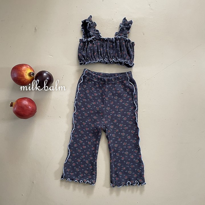 Milk Balm - Korean Children Fashion - #kidsshorts - Bloom Bustier - 5