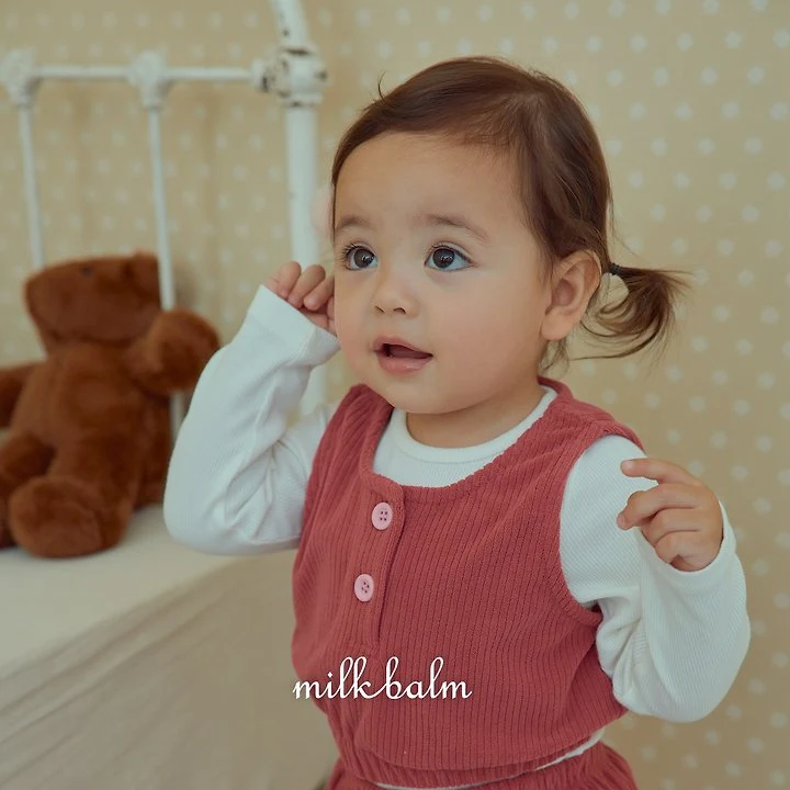Milk Balm - Korean Children Fashion - #kidsstore - Dewy Vest - 5