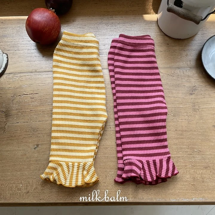 Milk Balm - Korean Children Fashion - #kidsstore - Lollypop Frill Pants - 3