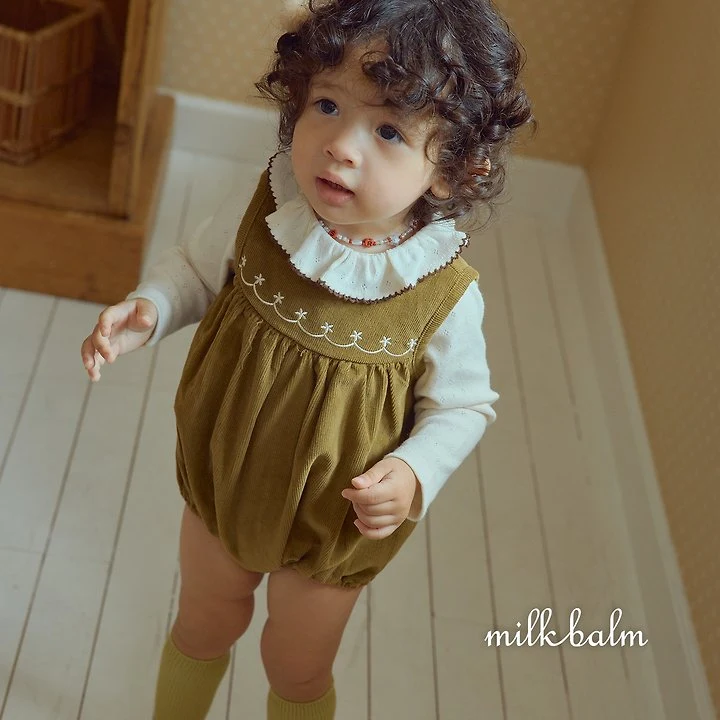 Milk Balm - Korean Children Fashion - #kidzfashiontrend - Baily Romper - 7