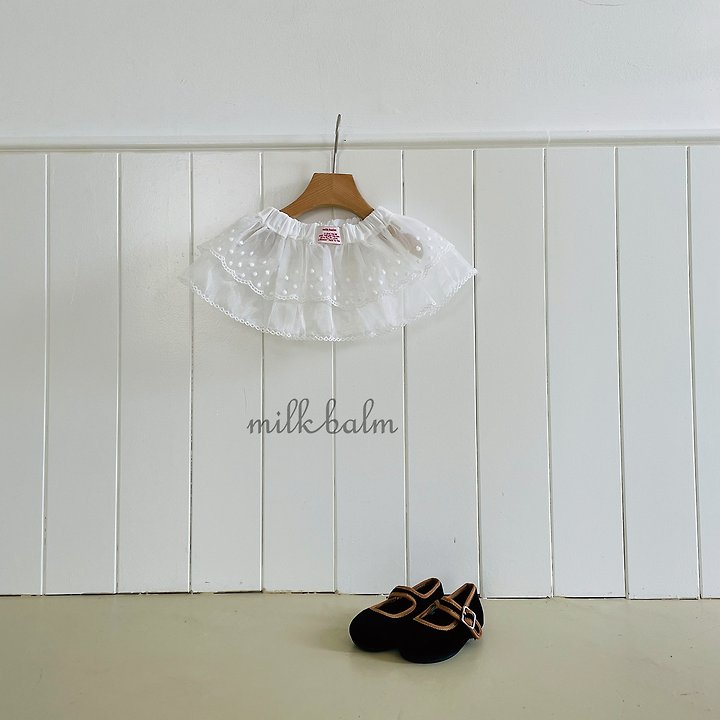 Milk Balm - Korean Children Fashion - #kidzfashiontrend - Tutu Layered Band Skirt - 2