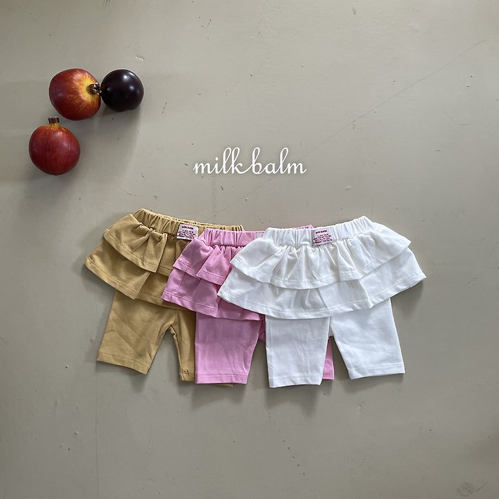 Milk Balm - Korean Children Fashion - #kidzfashiontrend - Cute Cancan Leggings