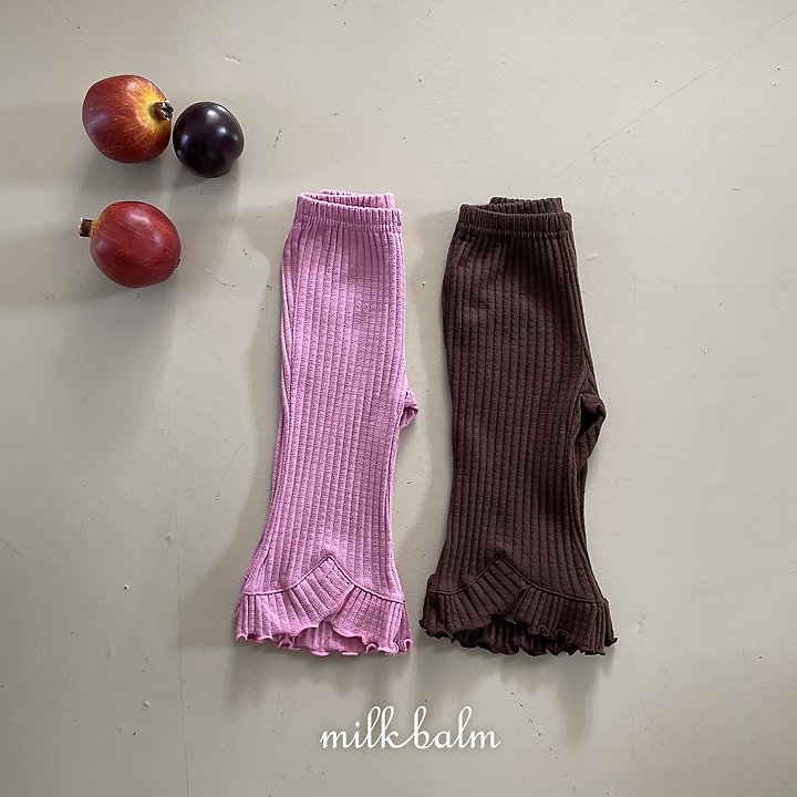 Milk Balm - Korean Children Fashion - #littlefashionista - Momo Scallop Pants - 2