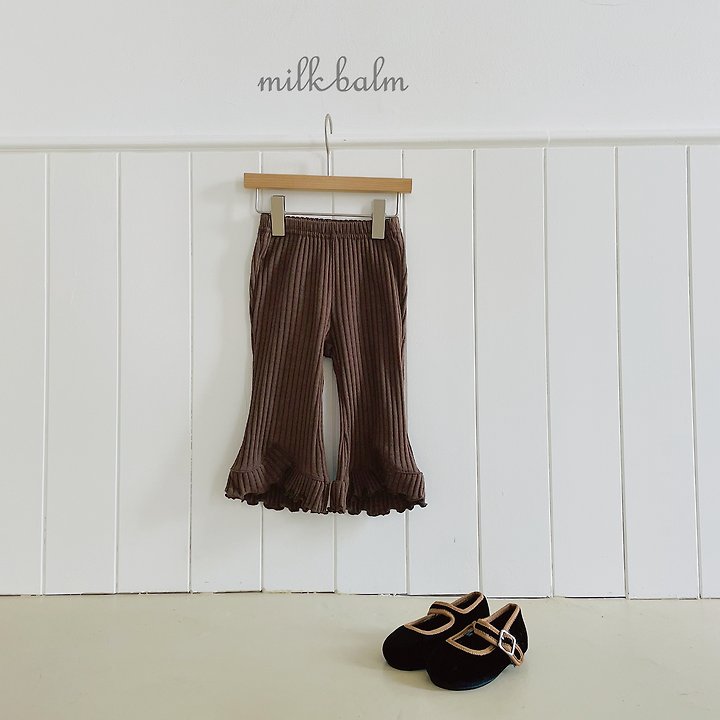 Milk Balm - Korean Children Fashion - #magicofchildhood - Momo Scallop Pants - 3