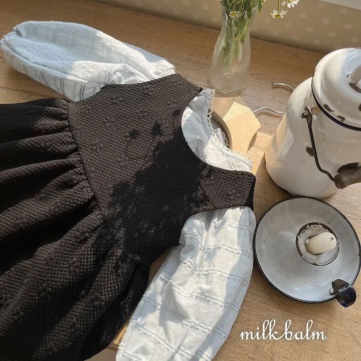 Milk Balm - Korean Children Fashion - #magicofchildhood - Jude Blouse - 5
