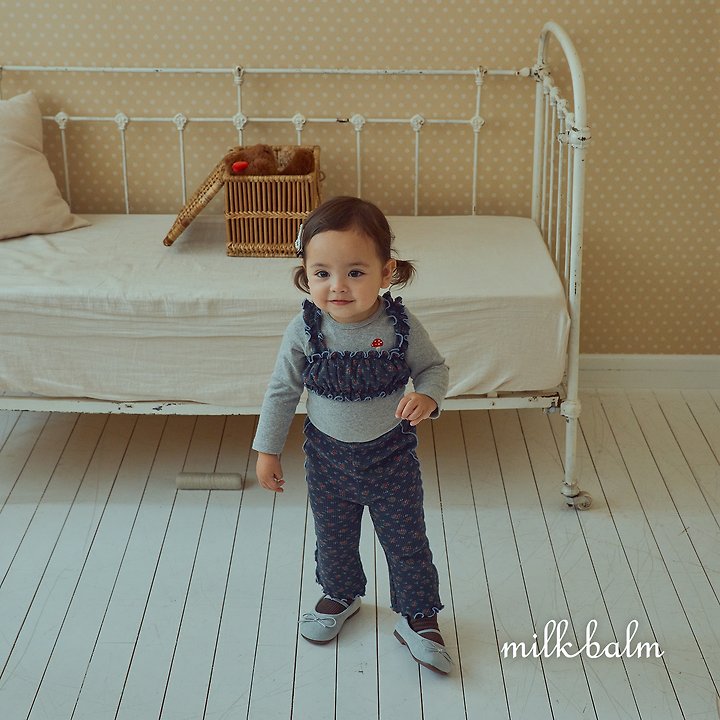Milk Balm - Korean Children Fashion - #magicofchildhood - Bloom Waffle Pants - 11
