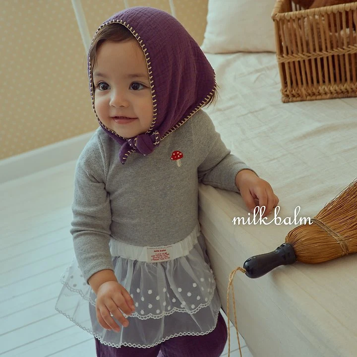 Milk Balm - Korean Children Fashion - #magicofchildhood - Mushroom Tee - 8