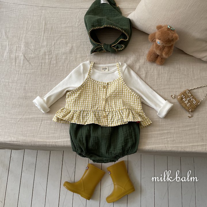 Milk Balm - Korean Children Fashion - #magicofchildhood - Bongbong Bloomer - 6