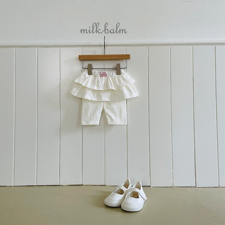 Milk Balm - Korean Children Fashion - #littlefashionista - Cute Cancan Leggings - 4