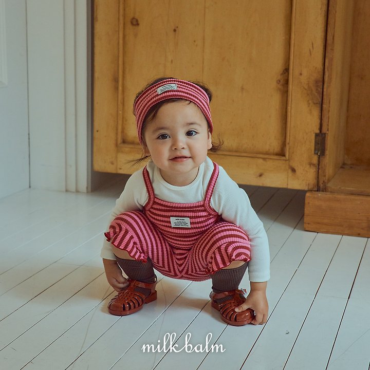 Milk Balm - Korean Children Fashion - #minifashionista - Lollypop Frill Sleeveless - 7
