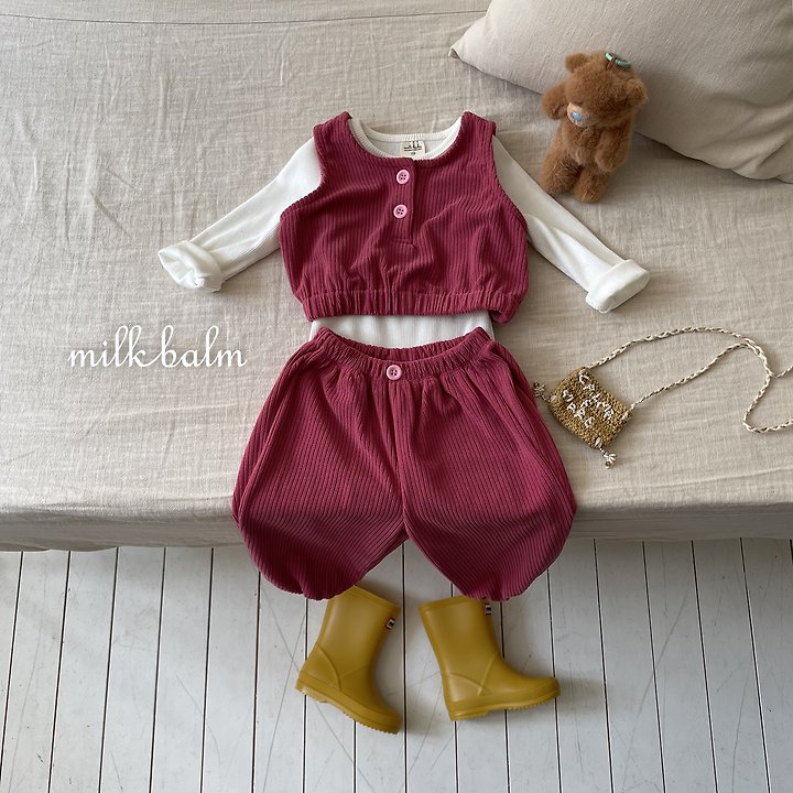 Milk Balm - Korean Children Fashion - #magicofchildhood - Dewy Pants - 4