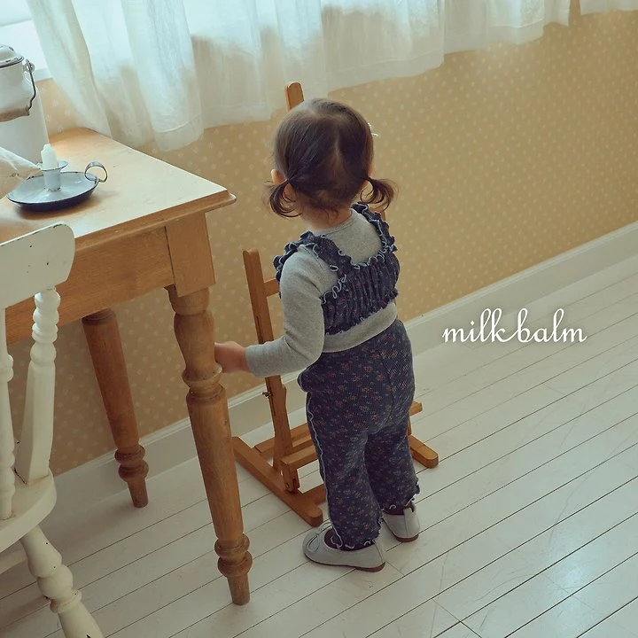 Milk Balm - Korean Children Fashion - #minifashionista - Bloom Waffle Pants - 12
