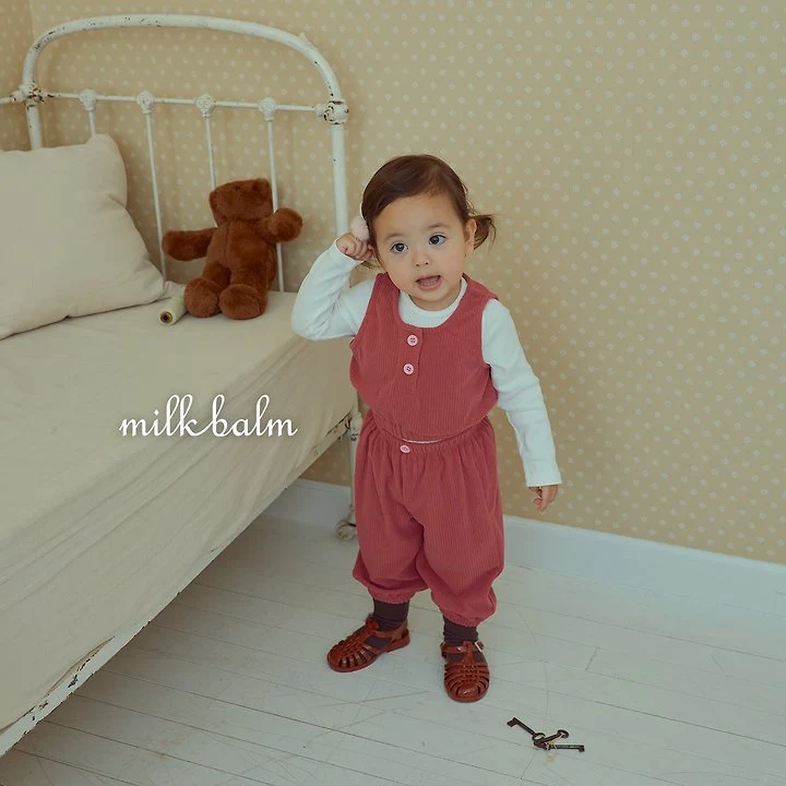 Milk Balm - Korean Children Fashion - #minifashionista - Dewy Vest - 10