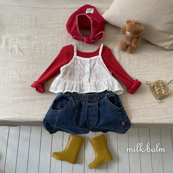 Milk Balm - Korean Children Fashion - #prettylittlegirls - Punching Bustier - 3
