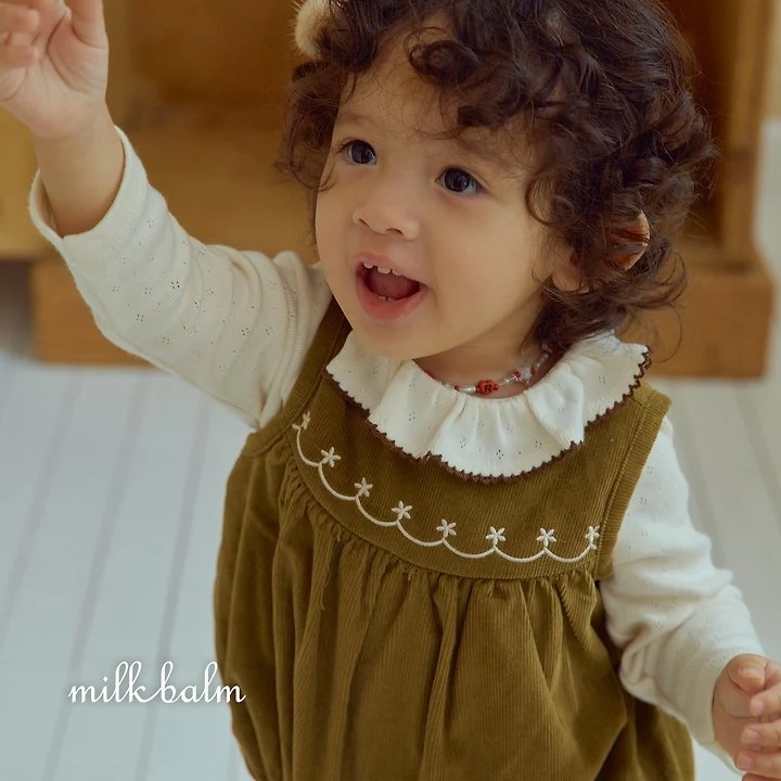 Milk Balm - Korean Children Fashion - #prettylittlegirls - Baily Romper - 12