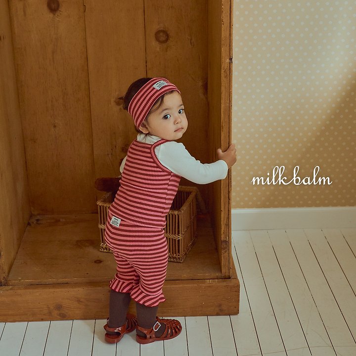 Milk Balm - Korean Children Fashion - #stylishchildhood - Lollypop Frill Pants - 12