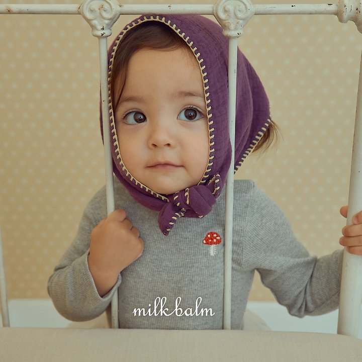 Milk Balm - Korean Children Fashion - #todddlerfashion - Mushroom Tee - 11