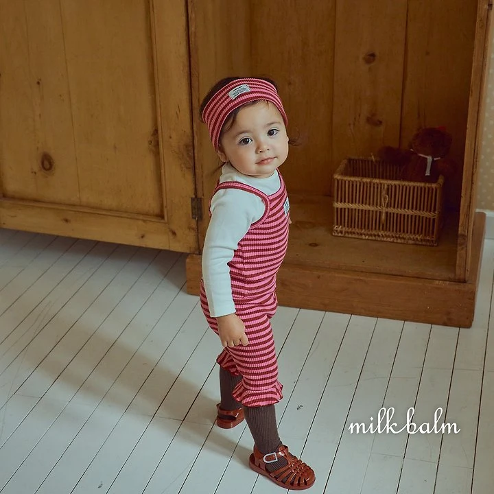 Milk Balm - Korean Children Fashion - #todddlerfashion - Lollypop Frill Pants - 10