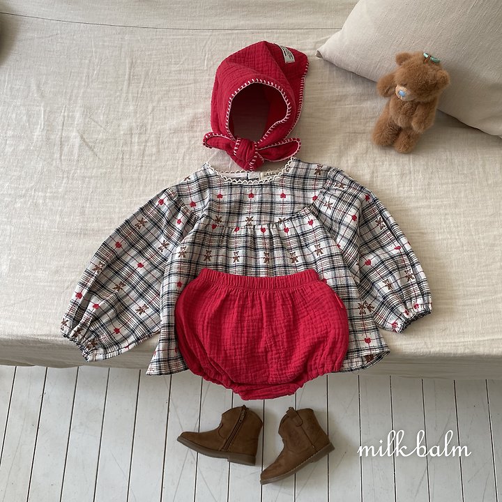Milk Balm - Korean Children Fashion - #todddlerfashion - Bongbong Bloomer - 9
